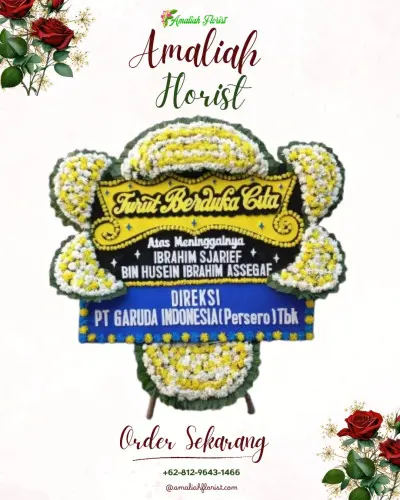 Papan Bunga Duka di Sidowangi